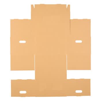 泰档档案箱空白连体纸箱带盖档案专用箱办公纸箱40*34.5*25cm 【10个】 K4034525-10