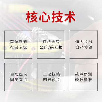 斯波阿斯S3169 羽毛球拍拉线神器穿线机电脑自动测磅缠线器配工具