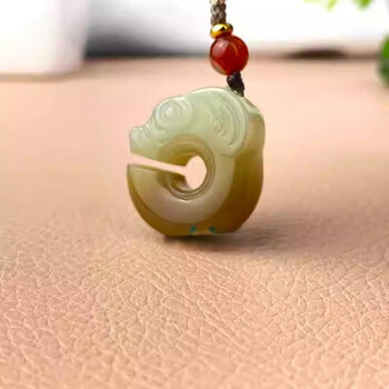 玉猪龙吊坠价格报价行情- 京东