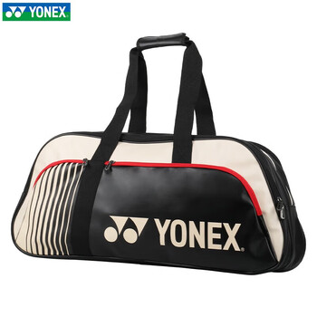 YONEX 尤尼克斯羽毛球包 单肩包手提背包 BA82431WCR 黑米色
