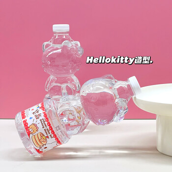 Hello Kitty泰国进口饮用天然水（粉色） 620ml*瓶 儿童饮品网红卡通造型