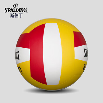 斯伯丁（SPALDING）排球标准5号中考学生训练专用中小学体考PU软排球5号 72-401Y