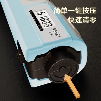 京东京造 计数握力器 练臂力掌握训练 可调节力度 健身器材5-60KG 蓝灰色