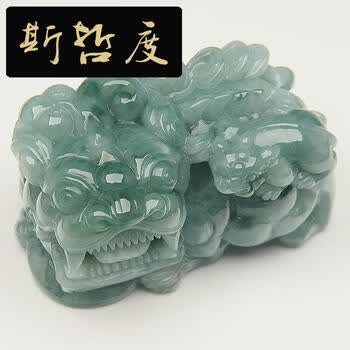 翡翠貔貅摆件品牌及商品- 京东