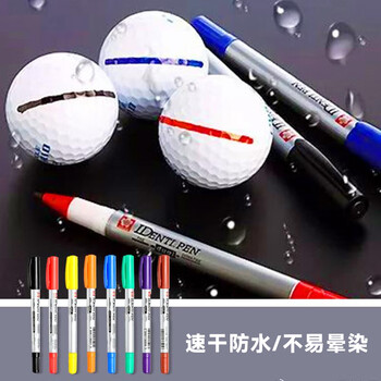 樱花（SAKURA）双头记号笔 签字笔马克笔油性勾线笔光盘笔 红色