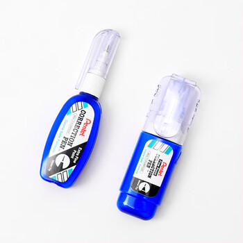 派通（Pentel ）速干涂改液金属细尖头修正液学生多用途改错修正笔ZL33-W