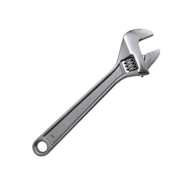 拓利亚WR021012铬钒钢活动扳手开口活络扳手激光刻度公制12寸