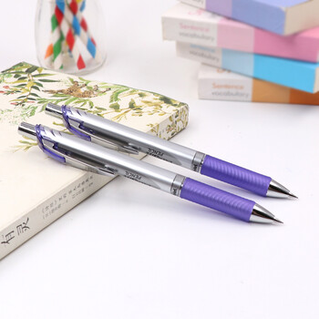 派通（Pentel ）PL75自动铅笔 0.5mm不易断芯学生绘图考试专用活动铅笔尾带橡皮 紫色单支装
