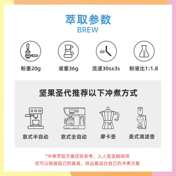 FS2C咖啡豆意式拼配现磨精品甜感冷萃冰美式深度新鲜烘焙坚果圣代450g