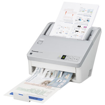松下（Panasonic）KV-SL1056 A4彩色高速双面扫描仪 文件发票自动进纸批量扫描机PDF 支持银河麒麟系统