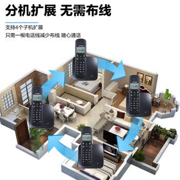 泰丰888无绳单机电话机中文菜单子母机单机无线主机座机办公家用 固定电话TF51 深海蓝色 泰丰888无绳单机电话机中文菜单子母机单机无线主机座机办公家用 固定电话TF51 深海蓝色