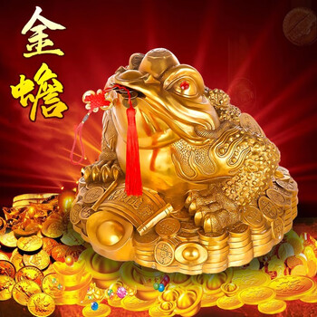 纯铜招财金蟾- 京东