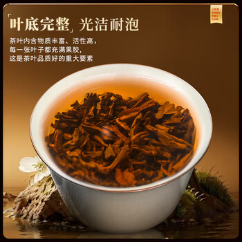 福东顺茶叶 六堡茶广西特产陈香茶叶罐装500g送礼自己喝
