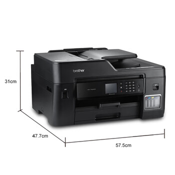 兄弟（brother）MFC-T4500DW A3墨仓式彩色喷墨照片打印机 连供一体机复印扫描传真 自动双面/无线网络