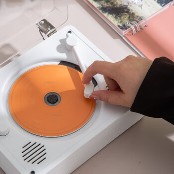 YEARS STAY时光岁月一体式CD机发烧友专辑播放器复古CD唱片机桌面音响蓝牙音箱cd机生日礼物墨绿色SG1988