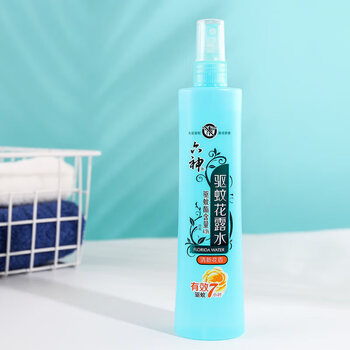六神(HWM)【防蚊喷雾】清新花香花露水180ml*5(蚊怕水 驱蚊液 喷雾)