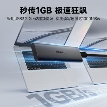 梵想（FANXIANG）2TB 移动固态硬盘（PSSD）Type-c USB 3.2高速读取1000MB/S 手机直连 笔记本外接硬盘 PS1008