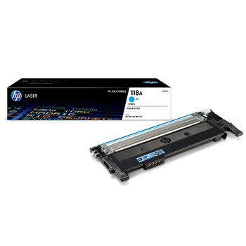 惠普（HP）118A（W2081A）原装硒鼓青色粉盒单支装（适用hp 150a/w 178nw 179fnw）打印页数700