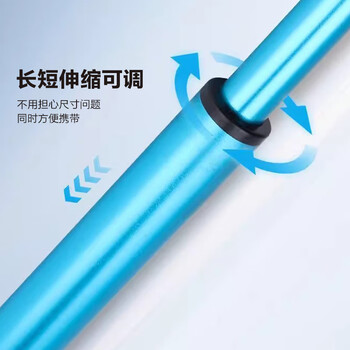 捍升台球架杆支架十字架高架杆台球辅助杆可伸缩杆配件 朱砂红+低叉架