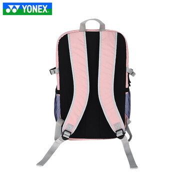 YONEX尤尼克斯羽毛球包女款多功能防泼水运动双肩背包 BA52512CR粉色