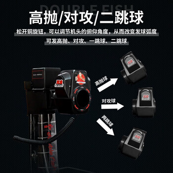 双鱼（DOUBLE FISH） 乒乓球训练家用自动专业发射器简易便携式回收发球器发球机 1040