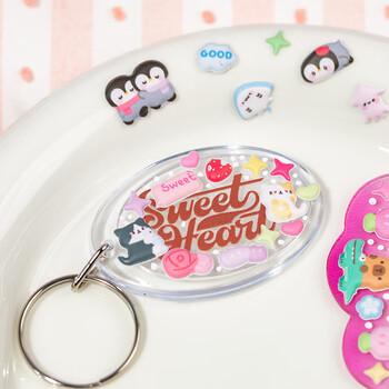 少年伴 贴纸 幼儿园开学礼物小初中高熊猫立体海绵泡泡贴儿童贴画男女奖励生日礼物 全套四包装8712