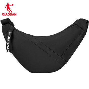 乔丹多口袋大容量斜挎包运动单肩包出游户外旅行包