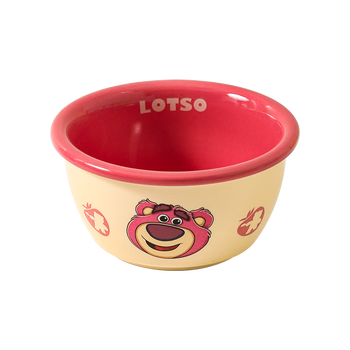 川岛屋（KAWASIMAYA）迪士尼草莓熊餐具可爱饭碗家用陶瓷面碗餐盘子马克杯草莓熊