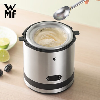 WMF冰淇淋机 家用不锈钢酸奶机 需预冷物理式制冷小型自制冰激凌机