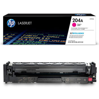 惠普（HP）204A（CF513A）原装硒鼓品红色单支装（适用hp M180n/M154a/M181fw/M154nw）打印页数900页