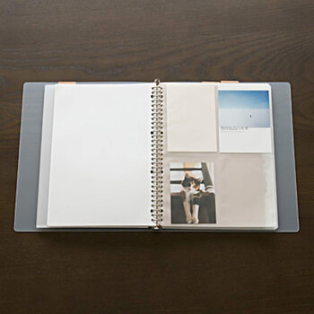 MUJI聚丙烯 活页夹 A4纸用 30孔