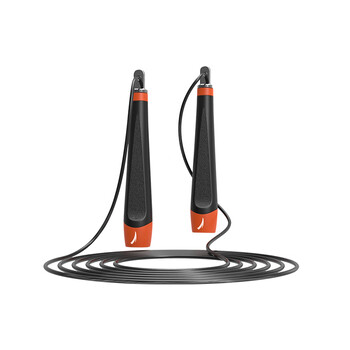 安踏（ANTA）竞速跳绳钢丝专业比赛中考考试专用儿童中小学生体育超轻 黑橙