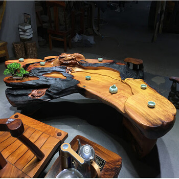 花梨木树根茶桌品牌及商品- 京东