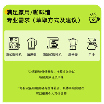 GRAINFULL COFFEE小满咖啡麦香可可深度烘焙意式风味咖啡豆500g热门商品