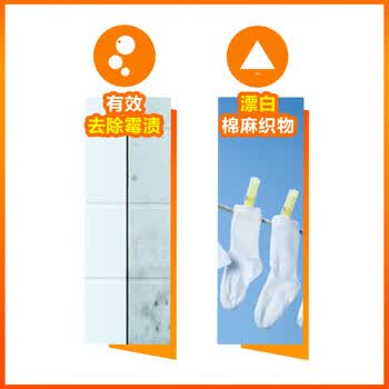 威猛先生（Mr Muscle） 甲流感防范 尼帕病毒防范 84消毒液 500g*3瓶 家用清洁 清新花香