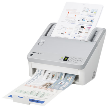 松下（Panasonic）KV-SL1077 A4彩色高速双面扫描仪 文件发票自动进纸批量扫描机PDF 支持银河麒麟系统
