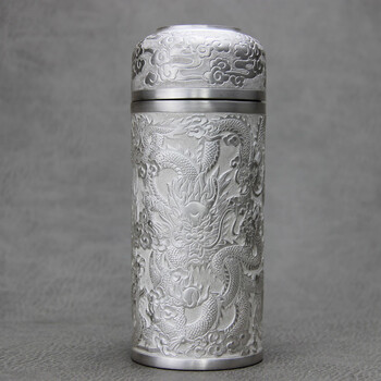 手工纯银保温杯型号规格- 京东