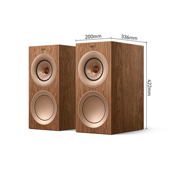 KEF R3 Meta HiFi高保真无源书架音箱 发烧级扬声器家用客厅音响 家庭影院音响 白色一对
