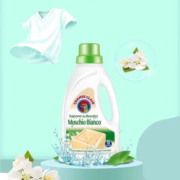 大公鸡管家（CHANTE CLAIR）洗衣皂【温和不伤手】液态洗衣皂（白苔香味）1500mL