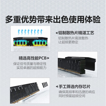 美商海盗船 (USCORSAIR) 32GB DDR5 6000 台式机内存条 复仇者游戏条 支持XMP&EXPO C30