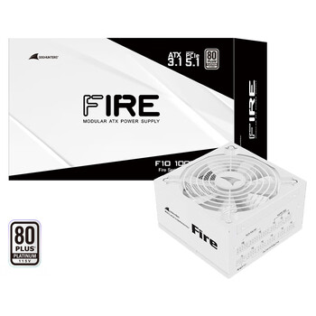 长城(Great Wall)额定1000W F10白色白金牌全模组电源(ATX3.1标准/原生PCIe5.1接口/自动启停/全电压/闪电加速) 长城(Great Wall)额定1000W F10白色白金牌全模组电源(ATX3.1标准/原生PCIe5.1接口/自动启停/全电压/闪电加速)