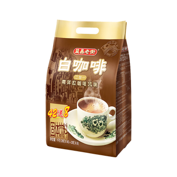 益昌老街(AIK CHEONG OLD TOWN)2+1原味速溶白咖啡粉 冲调饮品 马来西亚进口 50条*20g 益昌老街(AIK CHEONG OLD TOWN)2+1原味速溶白咖啡粉 冲调饮品 马来西亚进口 50条*20g