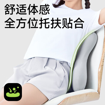 思莱宜腰靠人体工学腰靠腰部靠枕办公护腰靠垫靠背护腰久坐神器靠背护腰