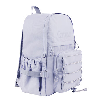 国誉Campus休闲山系大容量学生套装初中高中生绑带款紫色1个 WSG-SB15V