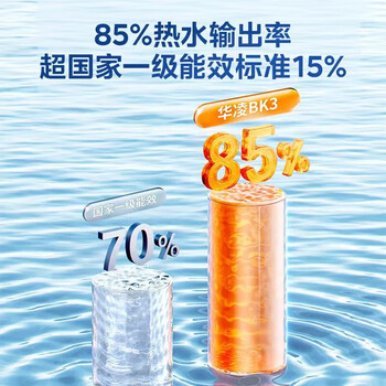 美的（Midea）电热水器 储水式电热水器60升免换镁棒超薄扁桶家用一级能效【华凌出品】【企采购】/F6033-BK3