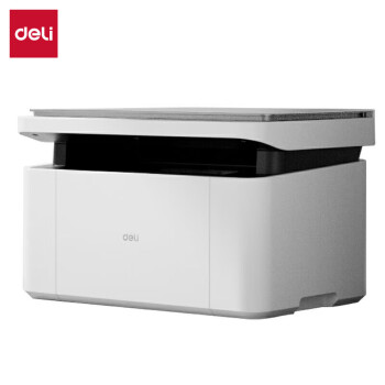 得力（deli）M1105激光一体机打印复印扫描厚纸信封打印大容量1600页国产系统通用