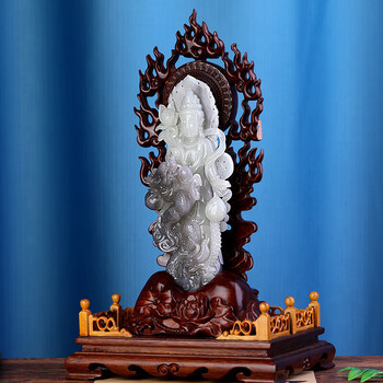 和田玉观音摆件- 京东