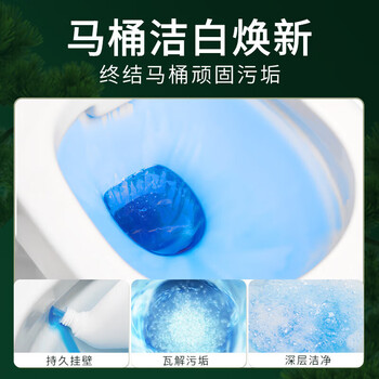 蔬果园阳光松木洁厕剂500g*3 洁厕灵马桶清洁强力去污除味1+1+1特惠装