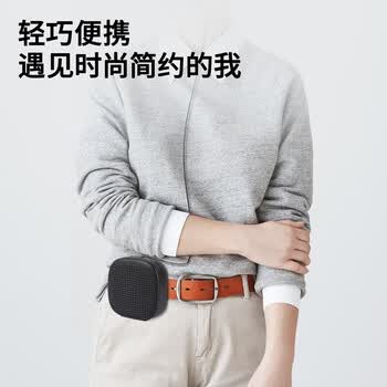 得力deli 便携数码小蜜蜂扩音器教师专用大功率扩音教学专用导游扩音器 51053教学套装便携扩音器 黑色