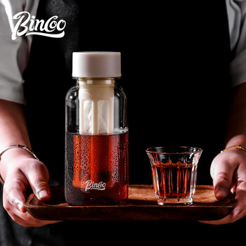 Bincoo咖啡冷萃壶家用冷萃瓶冷泡水果茶壶随手咖啡杯耐高温便携
